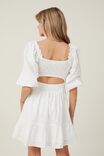 Vestido - Dolly Corset Ls Mini Dress, WHITE - vista alternativa 3