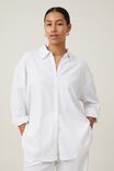 Blusa - Haven Long Sleeve Shirt, WHITE - vista alternativa 1