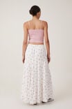 Haven Tiered Maxi Skirt, SULLY DITSY PORCELAIN - alternate image 2