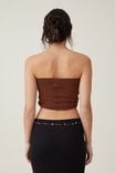 Saia - Staple Rib Maxi Skirt, BLACK - vista alternativa 3