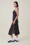 Vestido - Reece Midi Slip Dress, MARLO DITSY BLACK - vista alternativa 1