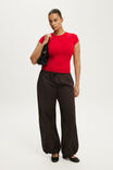 All Day Crew Tee, RED PETAL - example image 2