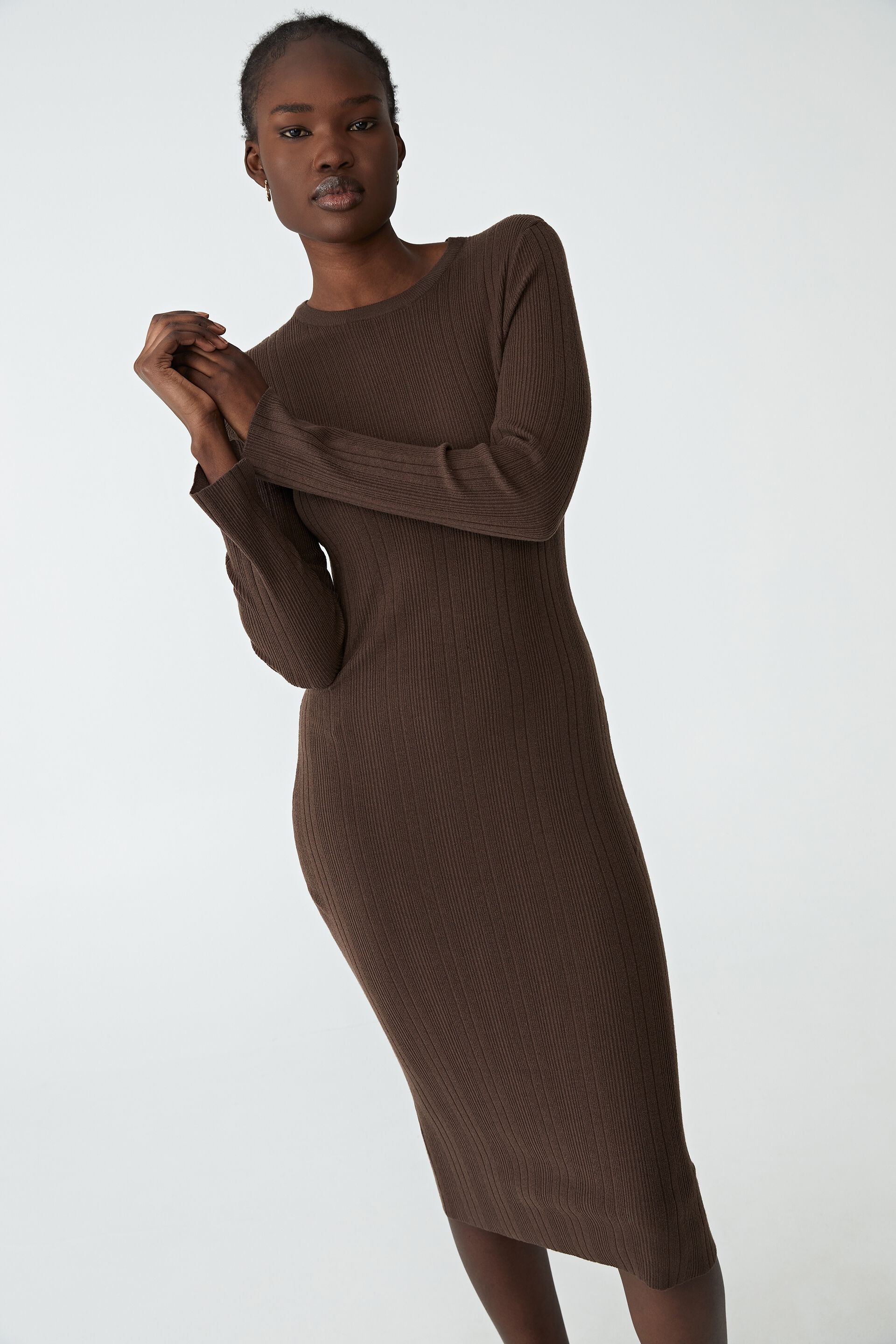 Women Dresses | Ultimate Knit Midi Dress - EG26038