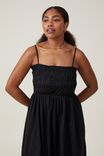 Vestido - Lexi Shirred Maxi Dress, BLACK - vista alternativa 2
