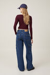 Relaxed Cargo Jean, NORDIC BLUE - alternate image 2