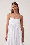 Poppy Tiered Maxi Dress, WHITE - alternate image 2