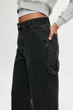 Loose Straight Jean, GRAPHITE BLACK/ CARPENTER - alternate image 3