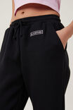 Black Pink Sweatpant, LCN BR BLACK PINK LOGO/ BLACK - alternate image 3