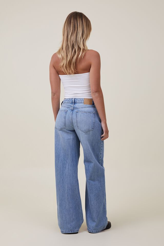Relaxed Wide Jean, BELLS BLUE