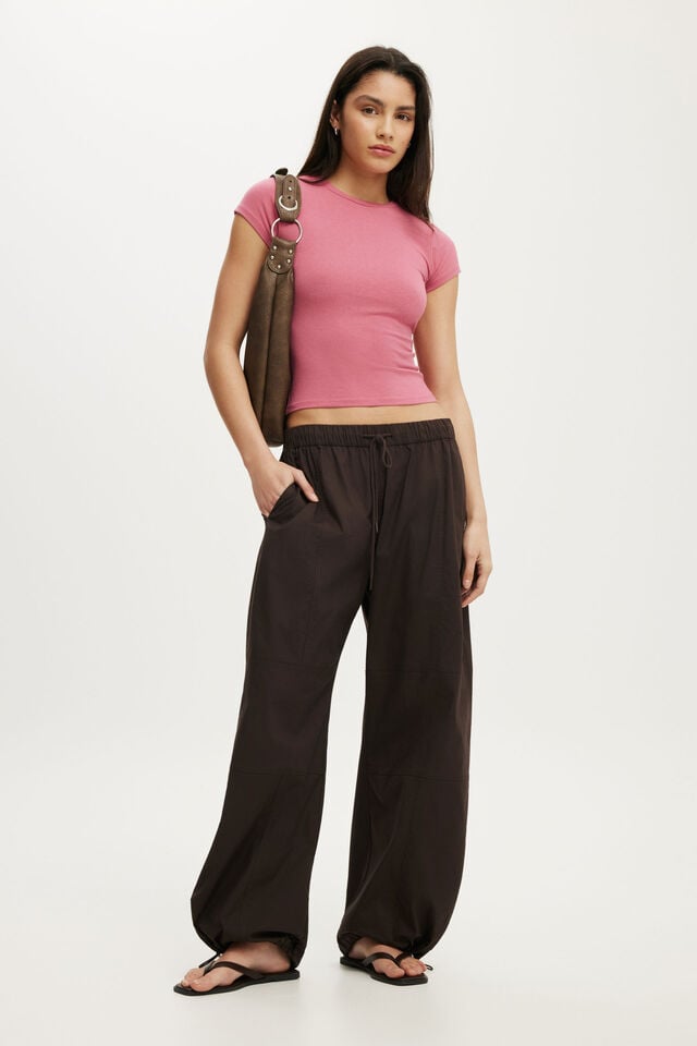 All Day Crew Tee, BERRY BLUSH