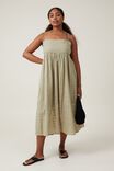 Vestido - Tilly Textured Maxi Dress, DESERT SAGE - vista alternativa 1