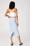 Essential Midi Skirt, NEW WAVE BLUE