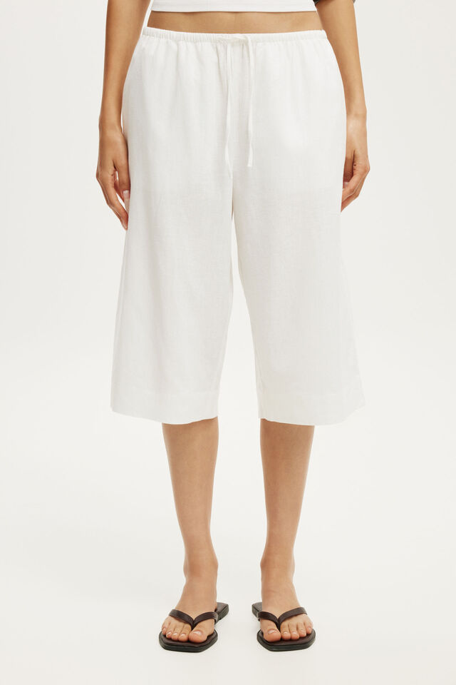 Haven Long Line Short, WHITE