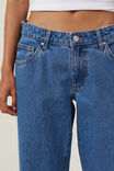 Low Rise Straight Jean Asia Fit, SEA BLUE - alternate image 3