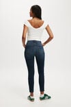 Curvy High Stretch Skinny Jean, ECLIPSE BLUE - alternate image 2