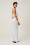 Sheer Knit Maxi Dress, WHITE - alternate image 3
