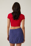 Lily Slip Mini Skirt, MICRO IRENE DITSY VINTAGE NAVY - alternate image 3
