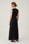 Haven High Neck Maxi Dress, BLACK - alternate image 3