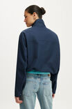 Arlo Funnel Neck Jacket, NAVY - example image 3