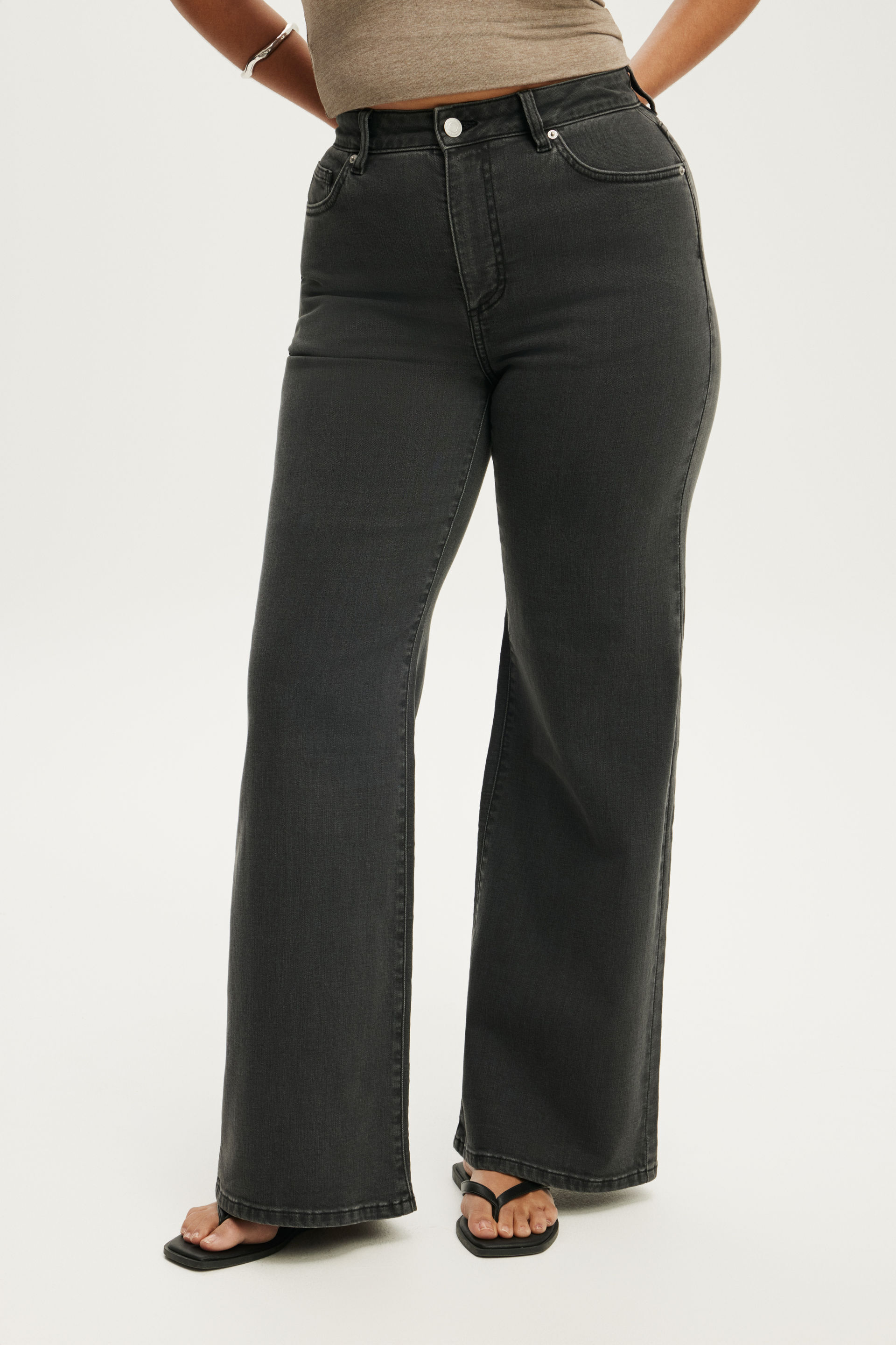 Curvy Stretch Wide Jean