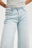 Wide Jean Asia Fit, PEARL BLUE - alternate image 4