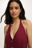Sophie Halter Vest, CHERRYWOOD - example image 4