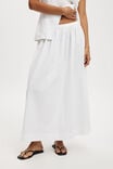 Lea Full Circle Maxi Skirt, WHITE - alternate image 2