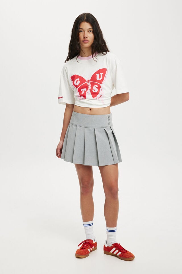 Olivia Rodrigo Boxy Graphic Tee, LCN BR OLIVIA RODRIGO GUTS BUTTERFLY/VW