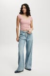 Relaxed Wide Jean, OASIS BLUE/TIE - alternate image 1