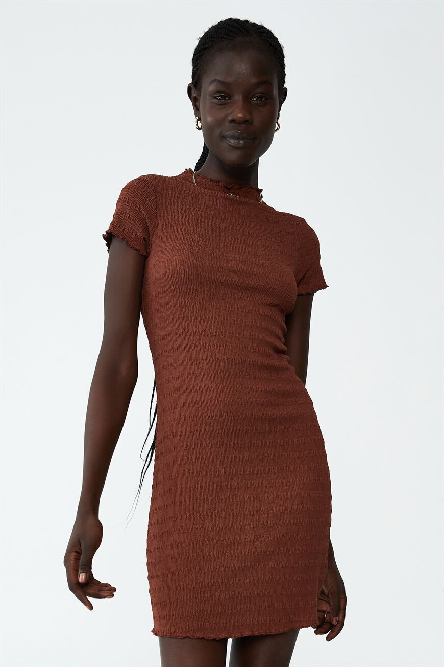 Women Dresses | Alice Textured Mini Dress - XS18949