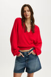 High 90 S Denim Short, VIRGO BLUE FOLDOVER - example image 3