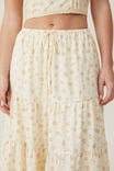 Haven Tiered Maxi Skirt, INDRA DITSY BUTTER - alternate image 3