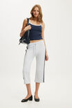 Goldie Rib Scoop Cami, SHADOW NAVY/GREY MARLE BIND - example image 2