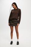 Lux Crew Sweater, DARK OAK - alternate image 2