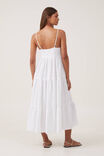 Poppy Tiered Maxi Dress, WHITE - alternate image 3
