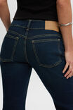 Petite Mid Rise Bootcut Jean, LOWLIGHT RINSE TWIST - example image 5