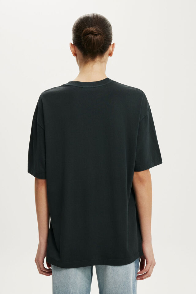 Jennie Music Boxy Graphic Tee, LCN COR JENNIE UTOPIA / WASHED BLACK