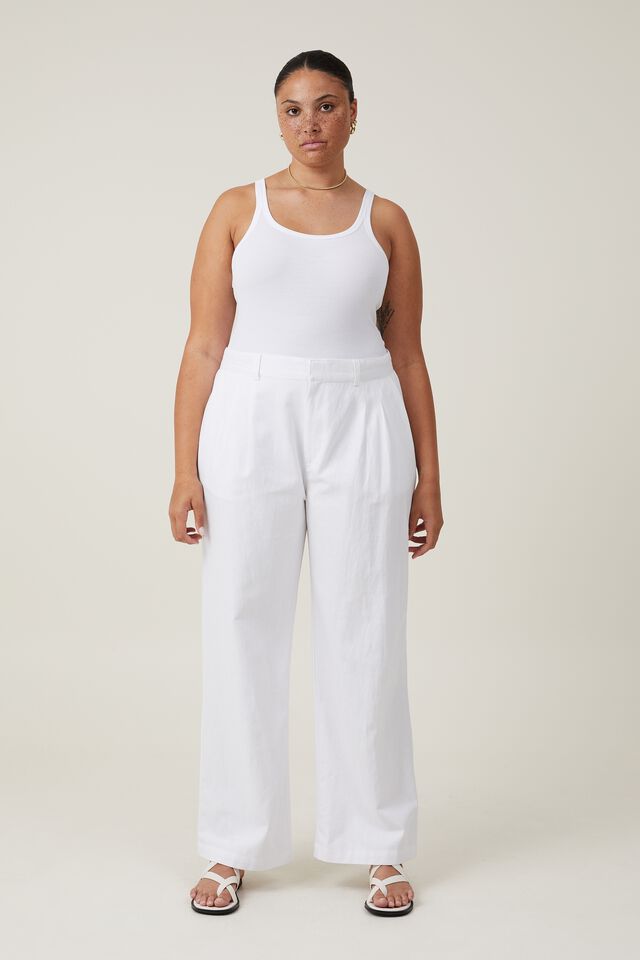 Jude Suiting Pant, WHITE