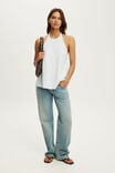 Haven Halter Top, JAMIE STRIPE ICED MARINE - example image 2