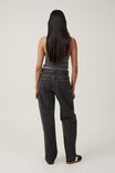 Calça - Loose Straight Jean, SMOKEY BLACK - vista alternativa 3