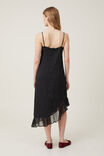 Lana Chiffon Midi Dress, PIP POLKA DOT/BLACK - alternate image 3