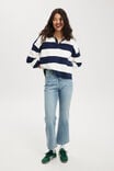 Stretch Bootcut Crop Jean, BELLS BLUE - alternate image 1