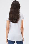 Maternity Wrap Front Short Sleeve Top, SILVER MARLE - alternate image 3