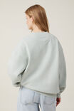 Classic Fleece Graphic Crew Sweatshirt, MARISELLE / MEADOW MIST - alternate image 3