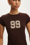 All Day Graphic Tee, 99 / DARK OAK - example image 4