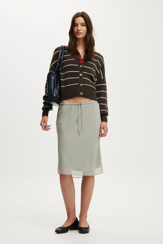 Softest Luxe Oversized Cardi, DARK OAK STRIPE