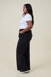 Calça - Curvy Stretch Wide Jean, GRAPHITE BLACK - vista alternativa 6