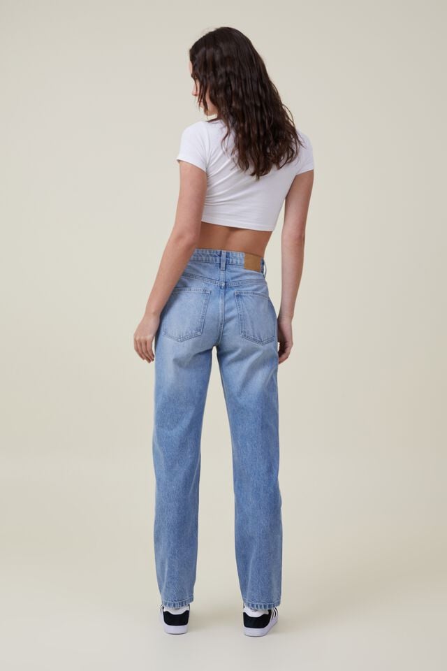 Long Straight Jean, BELLS BLUE
