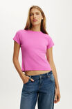 90S Baby Tee, MAGENTA HAZE - example image 2