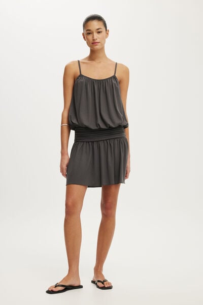 Isla Mini Dress, BURNT EMBER